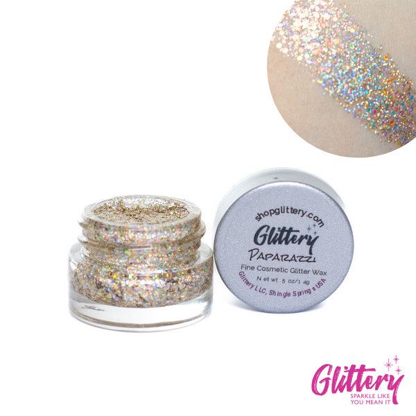 Glitter Wax-Spreadable shine - Highlight Glitter-Body Safe