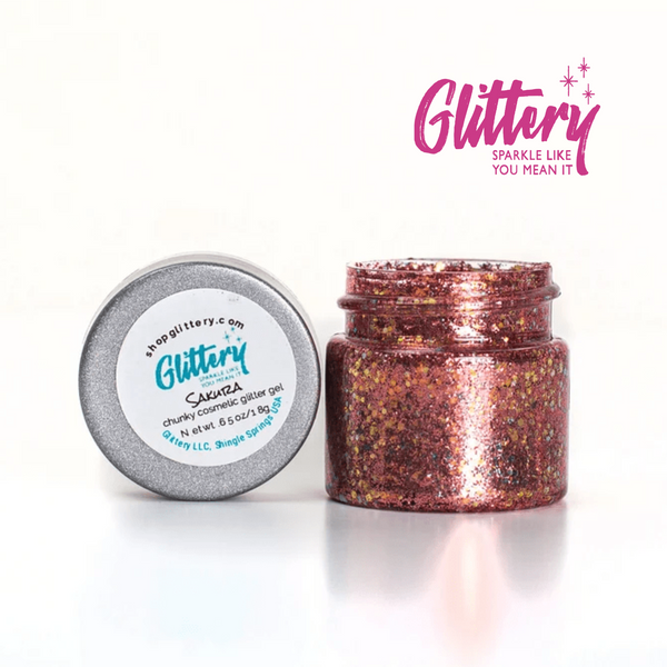 Sakura - Glittery -Fine Glitter Gel- Festival glitter .65oz