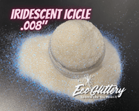 Iridescent Icicle - Biodegradable Cosmetic grade glitter | .008 Ultrafine | Body Safe | glitter eyeshadow, glitter for lip gloss, tumbler, compostable