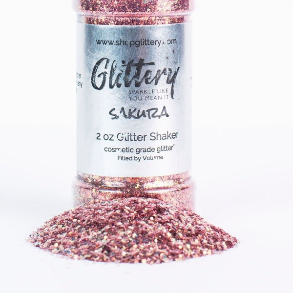 Glitter Mix Loose Glitter 1oz Bag-Cherry Blossom