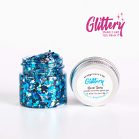 Blue Jean - Chunky Glitter Gel - Glittery - Festival glitter .65oz