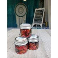 Ruby Slippers | Glittery | Chunky Glitter Gel | Festival glitter .65 oz | Aloe Gel | No craft glitter | No adhesive| For Body, Face, Hair
