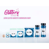 White Embers Biodegradable Glitter- Cosmetic Glitter- .008 Body Safe glitter eyeshadow, lip gloss, tumbler glitter, compostable glitter