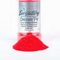 Cherry Pie Glitter - Biodegradable- Fine Cosmetic Grade Grade Glitter .008 For Cosmetic, Face, Tumblers, Epoxy Resin and DIY projects