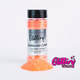 Sparkling Coral Cosmetic Grade Glitter .008 Ultrafine Pigment, Festival, Rave, Face painting, blacklight, resin, tumbler, solvent resistant