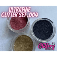 Gunmetal, Rose Pink and Champagne Glitter Powder - .004 Ultrafine Glitter Powder, Nails, Nail Glitter, Resin Glitter, Tumbler Glitter, DIY