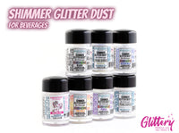 Signature Drinks Lab Edible Shimmer Glitter Dust for Drinks - 3g