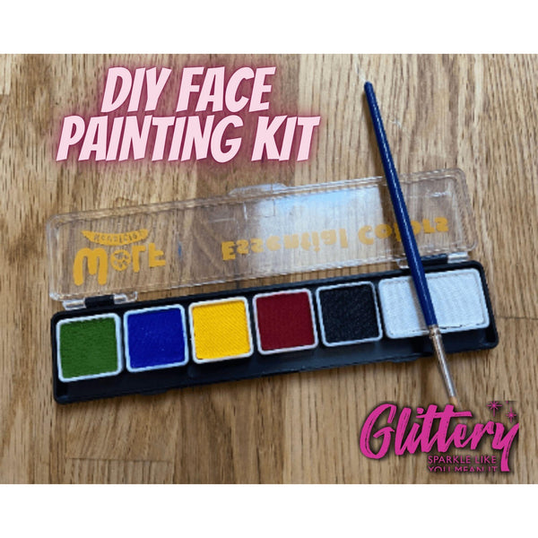 DIY Face Painting Kit, Face Paint, Face Painting Book