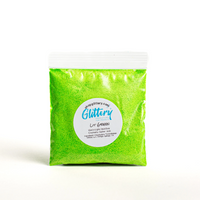 Bulk Blacklight glitter - Lit Green 008" Face and body UV Glitter, tumbler glitter, glitter diy, glitter for business