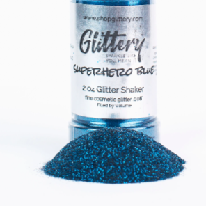 Superhero Blue Biodegradable Glitter | Cosmetic glitter | .008 Ultrafine | wholesale biodegradable glitter for lip gloss tumbler glitter