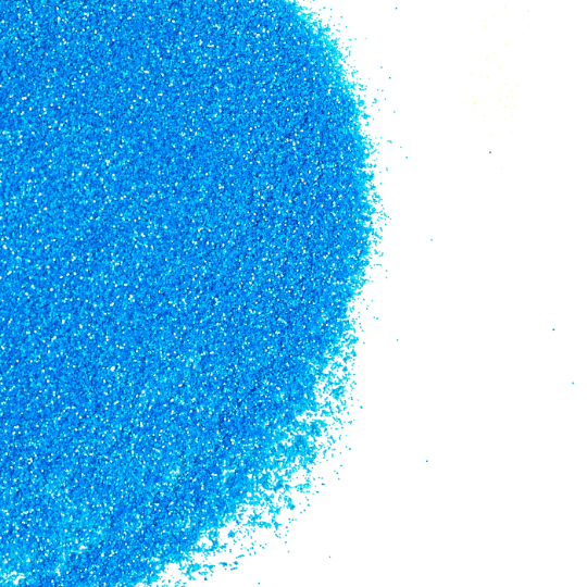Neon Blacklight Powder, Lit blue 008" Ultra Fine, UV reactive, glitter for makeup, nails, rave glitter, festival glitter, neon