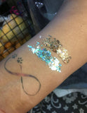 Mermaid-Glittery - Chunky Glitter Gel-Festival glitter .65oz | Mermaid Costume makeup | free iridescent glitter included
